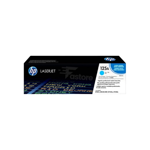 Toner HP 125A cyan, cartouche de toner originale HP pour des impressions vives et précises.