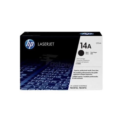 Toner HP 14A Noir, cartouche de toner noire originale pour imprimantes HP LaserJet, impression professionnelle et fiable.