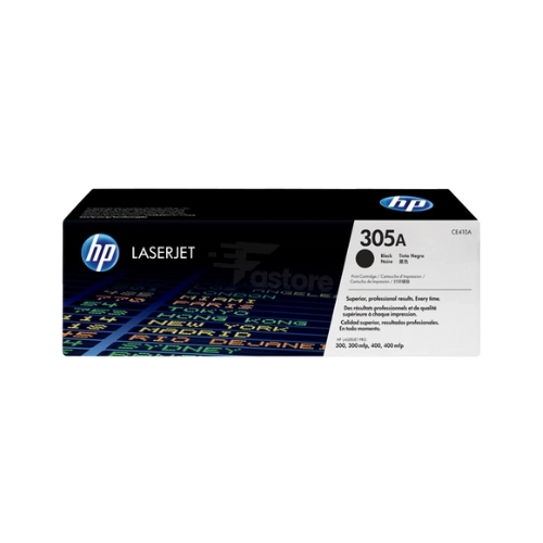 Toner HP 305A noir compatible avec imprimantes HP, cartouche noire de haute qualité pour des impressions nettes et professionnelles, consommable informatique Fastore Madagascar