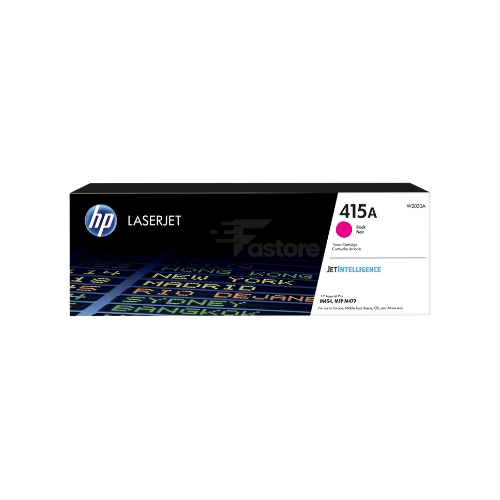Toner HP 415A magenta compatible avec imprimantes HP, cartouche magenta de haute qualité pour des impressions colorées éclatantes et professionnelles, consommable informatique Fastore Madagascar