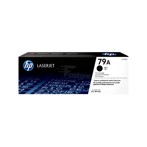 Toner HP 79A Noir, cartouche de toner authentique pour imprimantes HP LaserJet, impression professionnelle et durable.