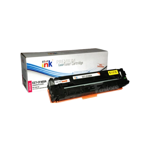 Toner STARINK CF403A magenta pour des impressions en couleur vibrantes et précises.