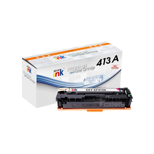 Toner STARINK CF413A magenta pour des impressions couleur vives et précises.