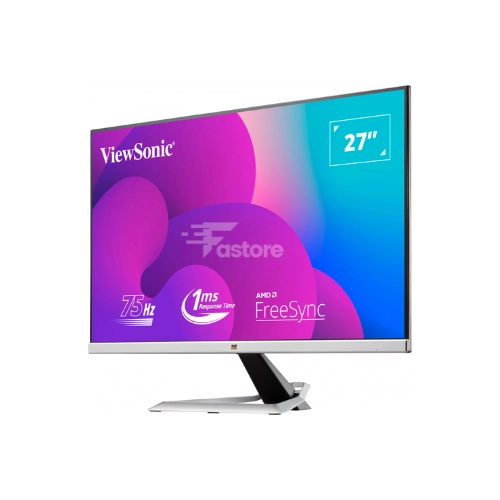 Écran ViewSonic VX2781-MH 27 pouces Full HD 75Hz, design sans bordures, technologie AMD FreeSync – moniteur polyvalent disponible chez Fastore Madagascar