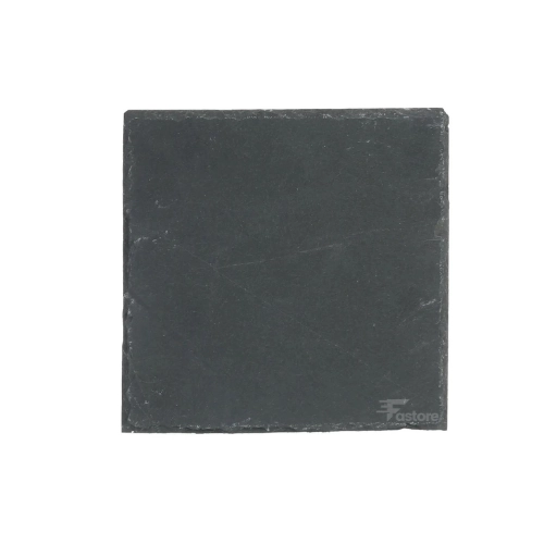 Assiette en ardoise carrée 20x20cm – Élégance et modernité pour vos repas.