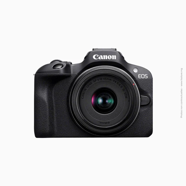 Appareil photo numérique Canon | EOS R100 + RF-S 18-45mm & 55-210mm IS STM