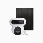 Kit caméra solaire wi-fi double objectif Ezviz | HB9 (Dual 4MP) + Panneau Solaire