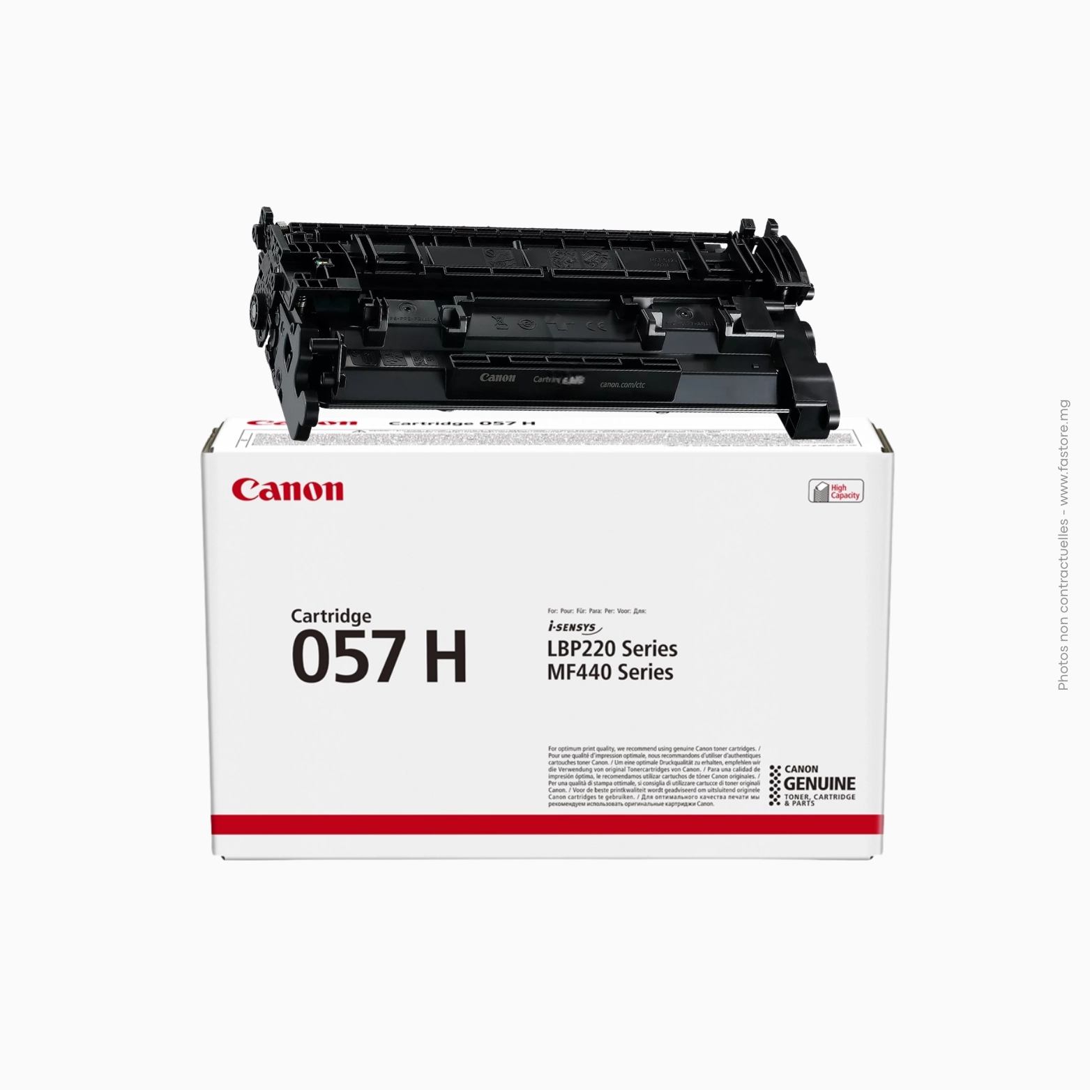 LBP 223_233 - Toner 057 H Toner Canon | 057 H Noir (Haute Capacité) – Image 1