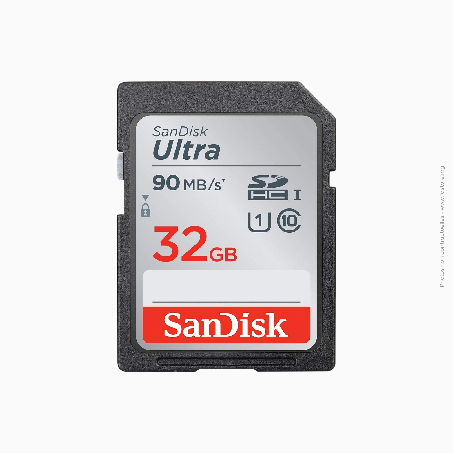 Carte Mémoire SD 32GB SANDISK ULTRA CLASS 10 Carte mémoire SD SanDisk | Ultra 32GB Class 10 – Image 1