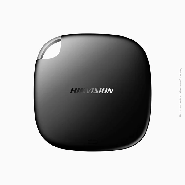 Disque dur SSD externe Hikvision | T100i 256GB Type-C Black