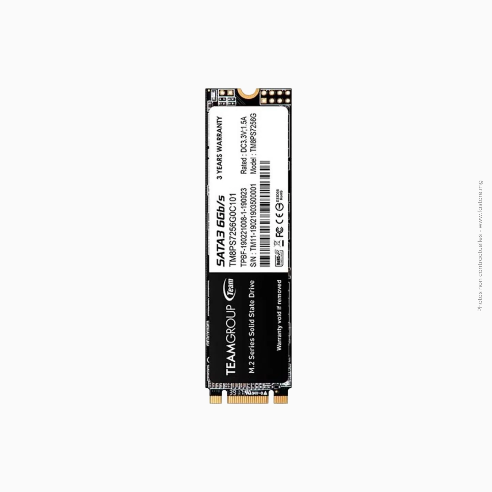 Disque Dur SSD interne M.2 NVMe 512 GB → TEAMGROUP MP33 Disque dur SSD interne Teamgroup | MP33 512 GB M.2 NVMe – Image 1