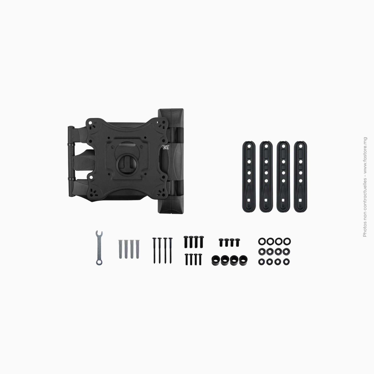 Support d’écran mural de 32»-55», Vesa, → Réf P4, 31.8 kg max Support d’écran mural articulé pour TV 32’’-55’’ | P4 – Image 1