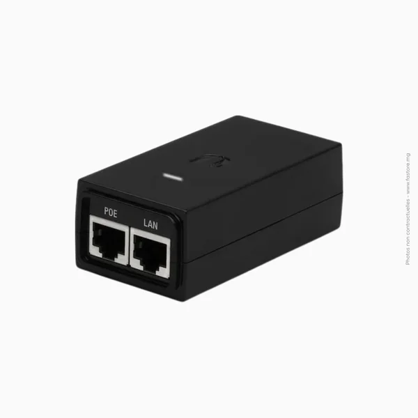 Adaptateur POE ubiquiti | 48V 0.5A Gigabit