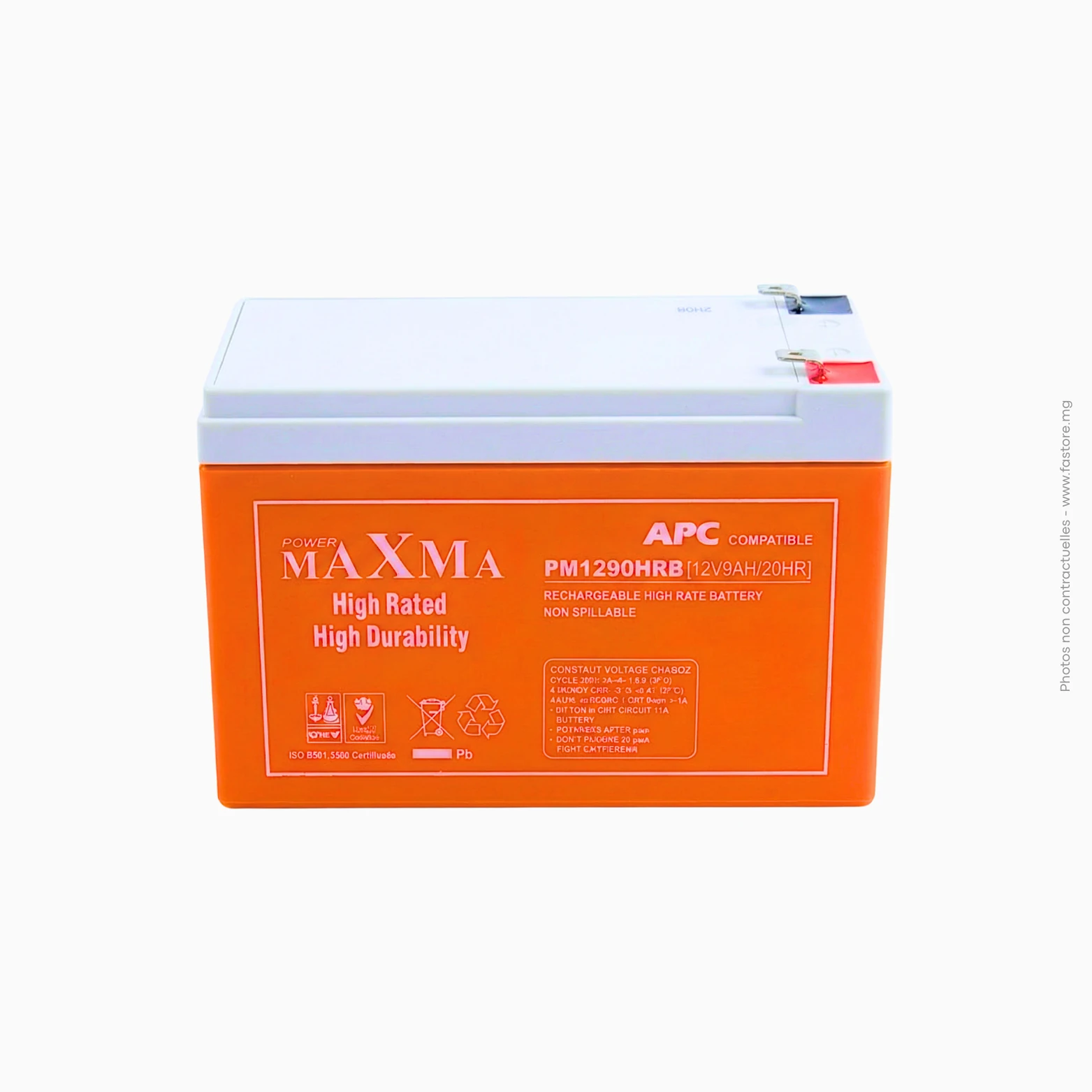 Batterie pour onduleur 12V9Ah MAXMA Batterie pour onduleur Maxma | 12V 9Ah – Image 1