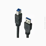 Câble USB 3.0 AB | Intex 1,5 mètre – Image 3