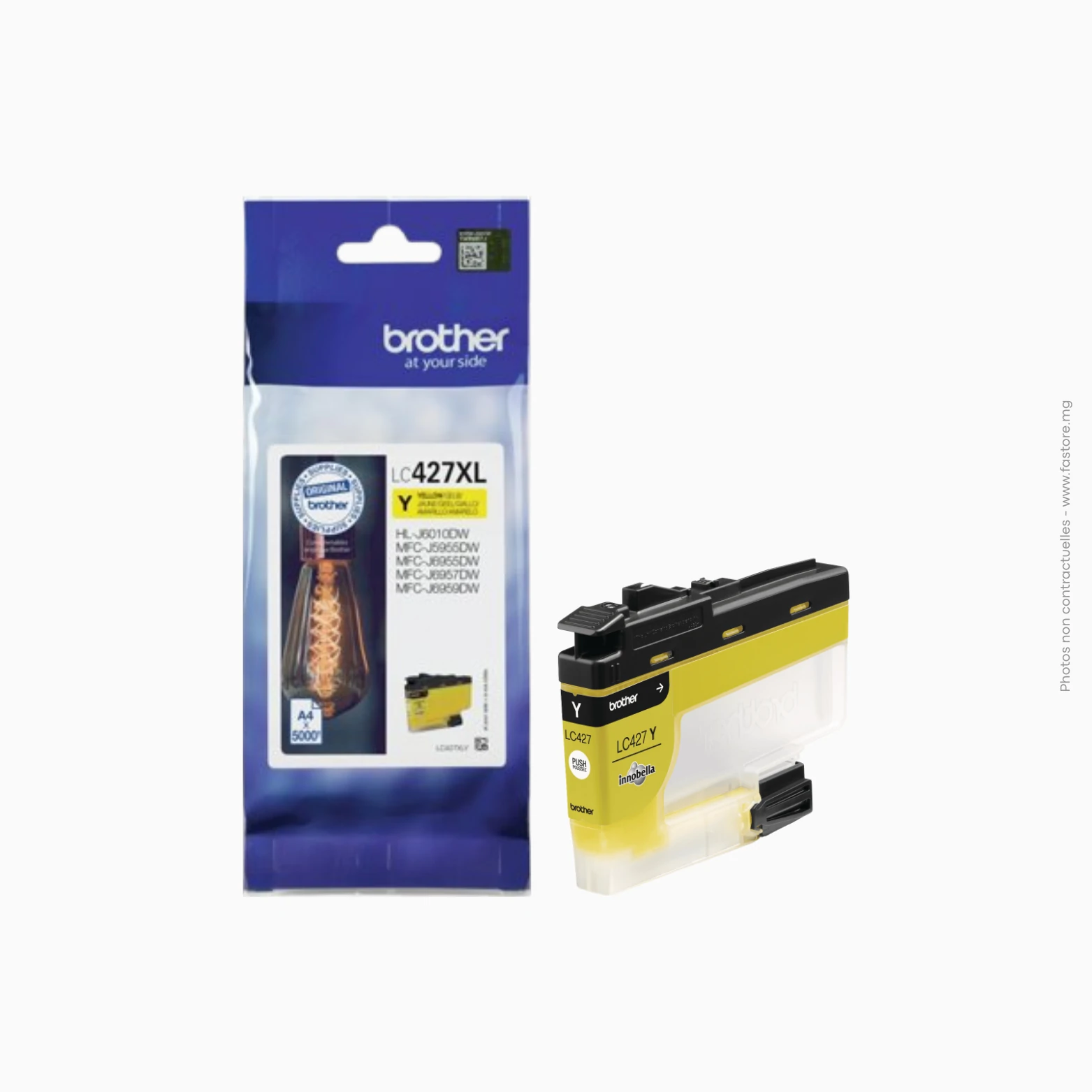 Cartouche Brother LC 472XL Yellow Cartouche Brother LC 472XL yellow | LC472XLY – Image 1