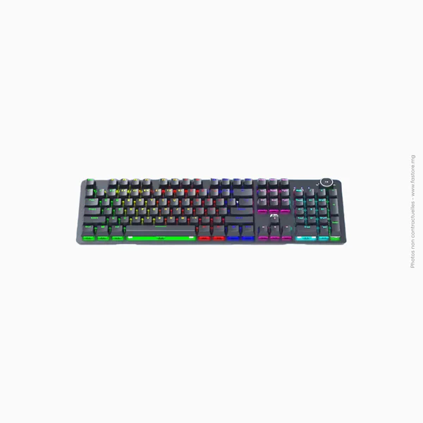 Clavier filaire USB qwerty led RGB Mécanique | HP K10G