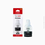 Bouteille d'encre noir Canon | GI-40 BK