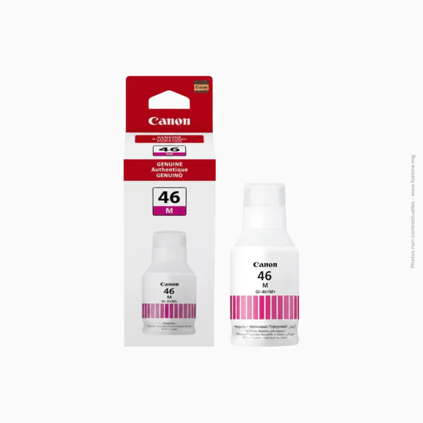 Bouteille d'encre Canon magenta | GI-46 M