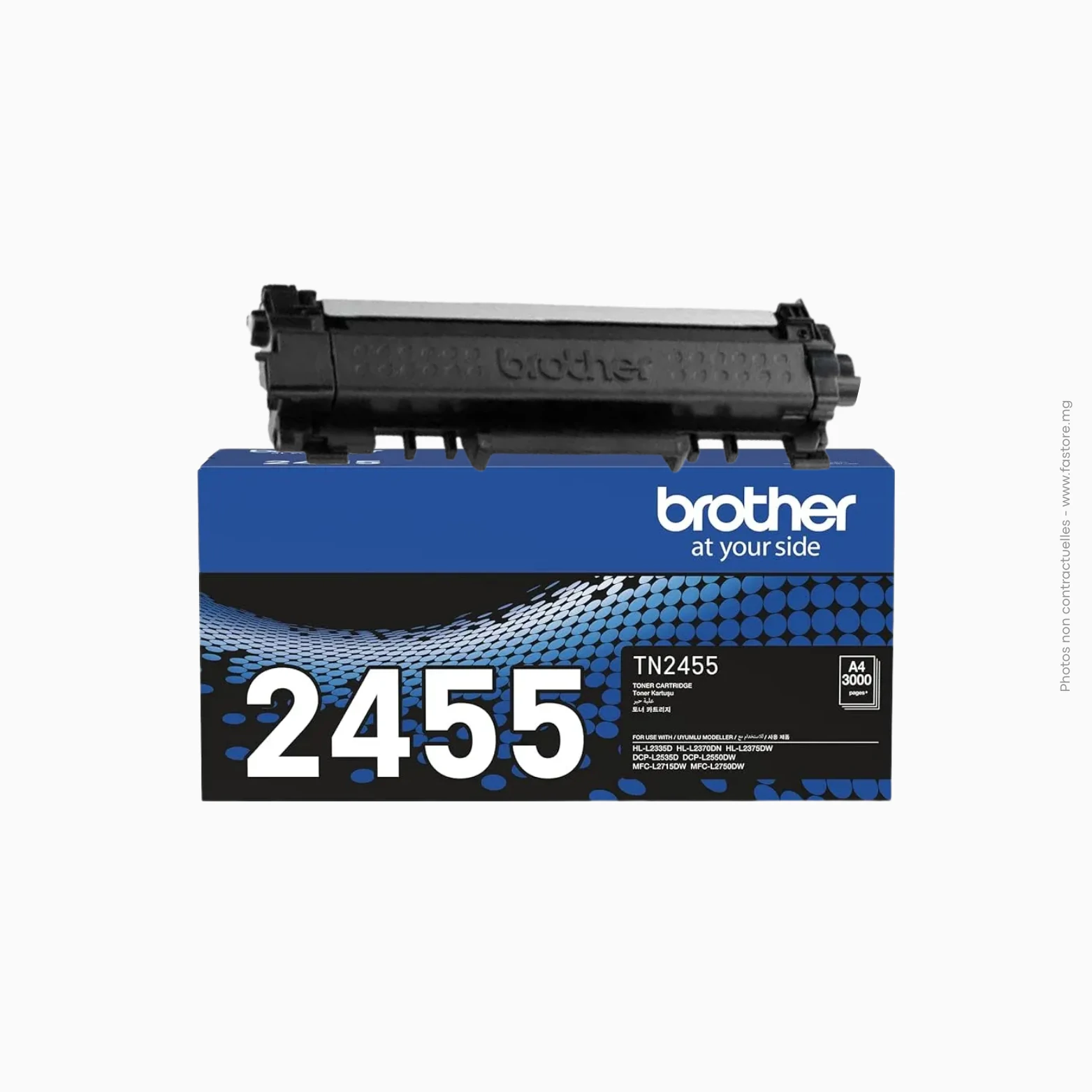 Toner Brother TN-2455 Noir Toner Brother noir | TN-2455 – Image 1