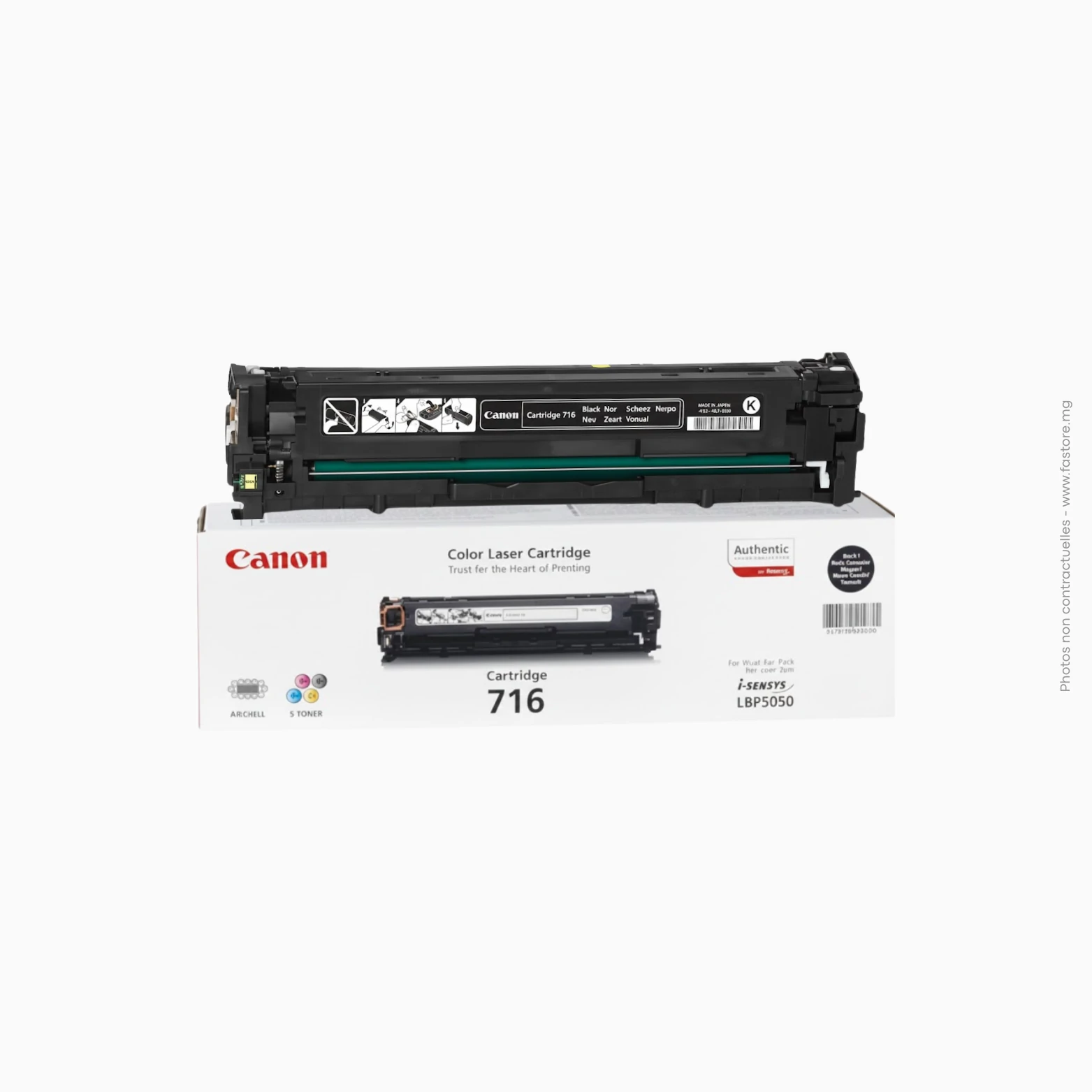 Toner Canon EP716 noir Toner Canon noir | EP716 – Image 1