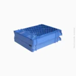 Bac à courrier 3 étages en plastique bleu | Ref A-309 / FQ338B – Image 3