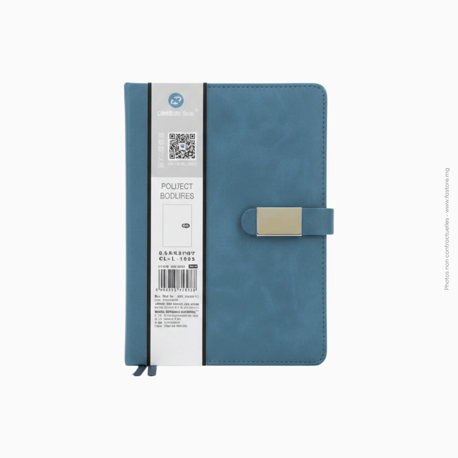 Bloc Note Réf B-102 bleu Bloc-note bleu format pratique | Réf B-102 – Image 1