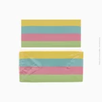 Bloc de notes adhésives rectangulaires 127x76mm DGG | Ref A-24