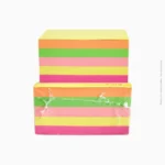 Lot de 300 marque-pages adhésifs multicolores 76x12mm | Ref A-326 / YD-53