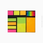 Set de notes adhésives multiformes grand modèle (Carré, Rectangle, Flèche) | Ref A-328