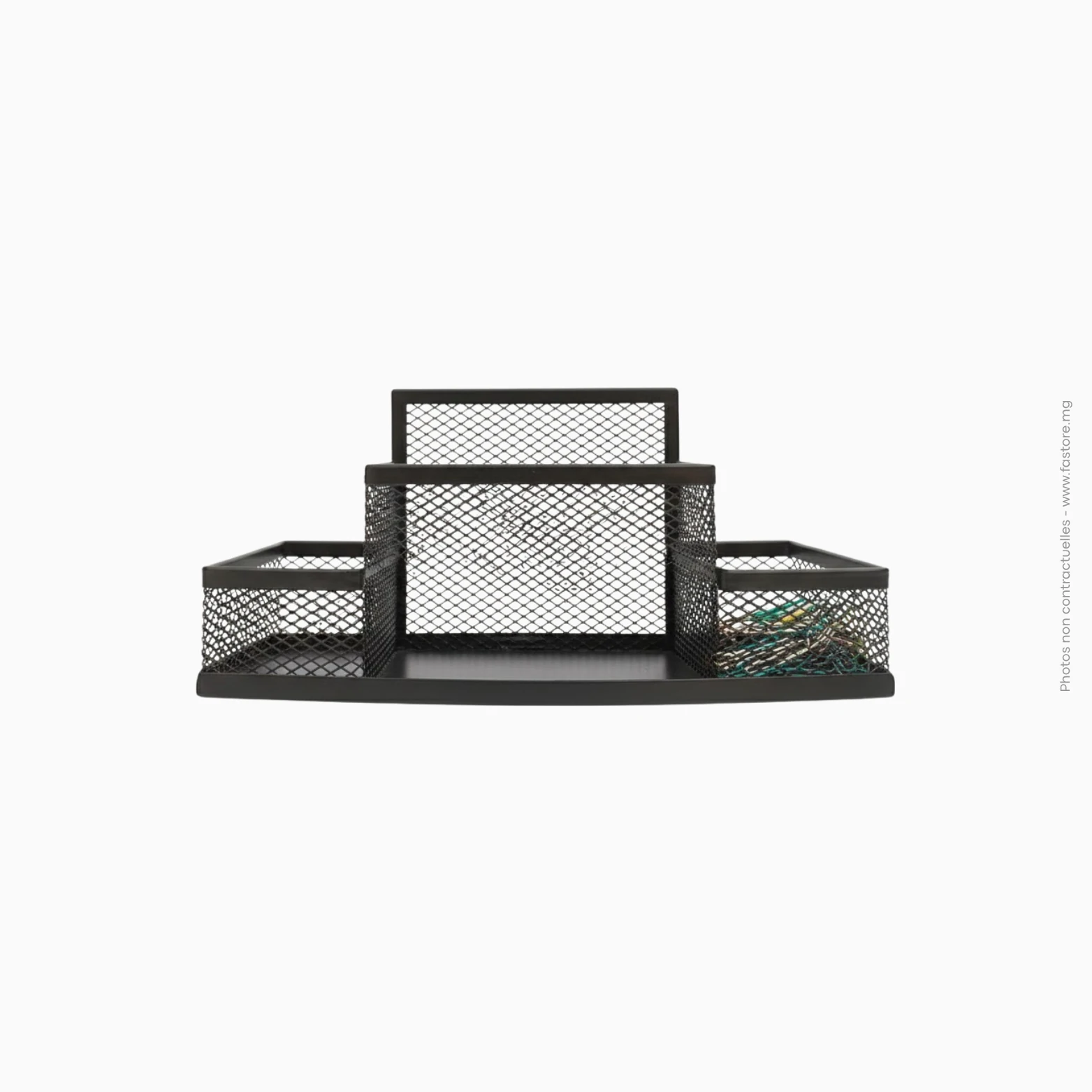 Boite de rangement forme rectangulaire en métal, taille basse KB-10715 Boîte de rangement rectangulaire en métal taille basse | Réf KB-10715 – Image 1