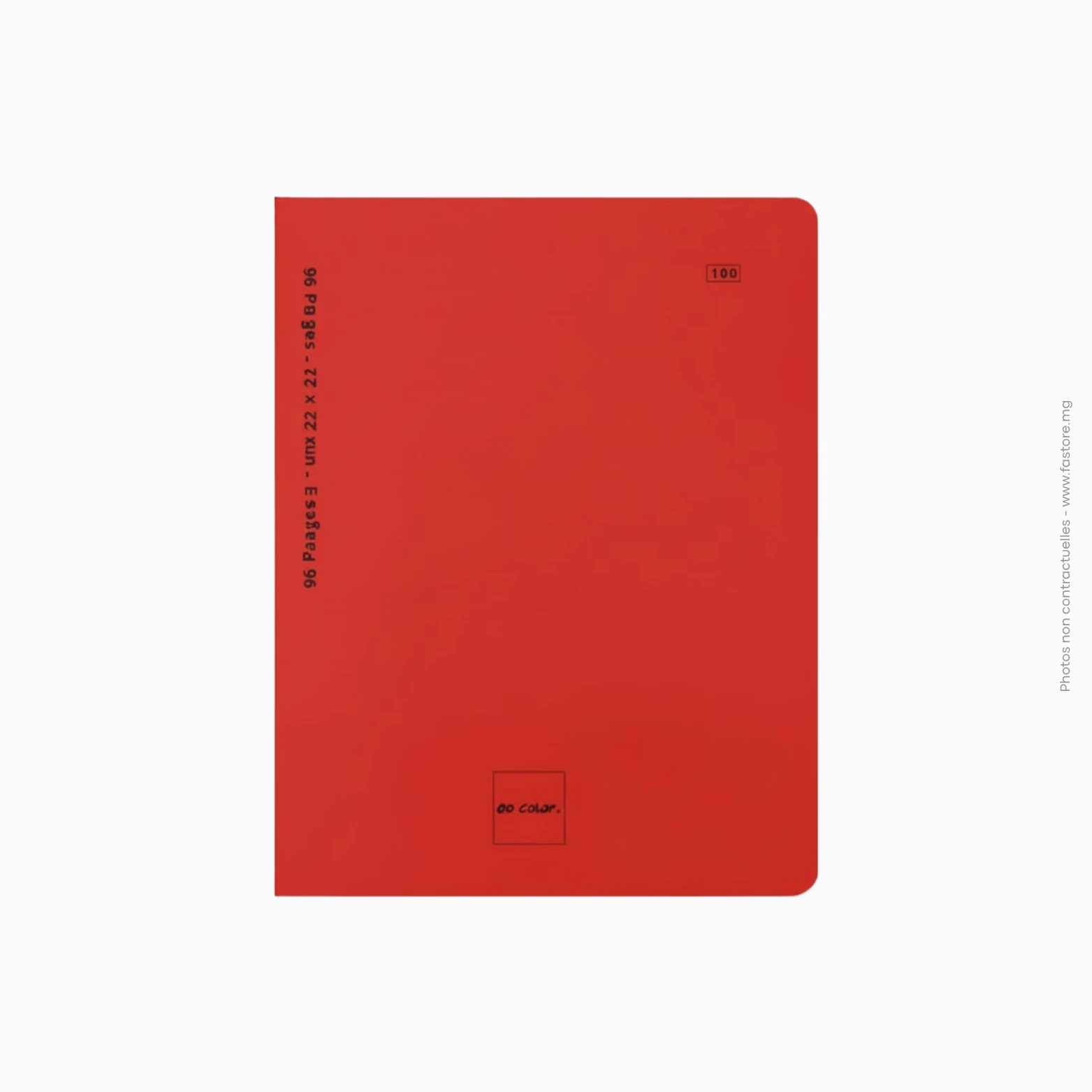 Cahier Petit Format 192 Pages CLASSINN Cover PP Cahier petit format classinn 192 pages | Couverture Polypro (PP) – Image 1