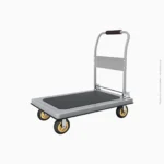 Chariot à plateforme professionnel capacité 300 kg | Format XL 90 x 60 cm – Image 2
