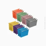 Chemises suspendues pour armoire multicolores | Ref A-42