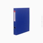 Classeur rigide FC 4 anneaux en D bleu | Ref A-154 / 999187 – Image 2