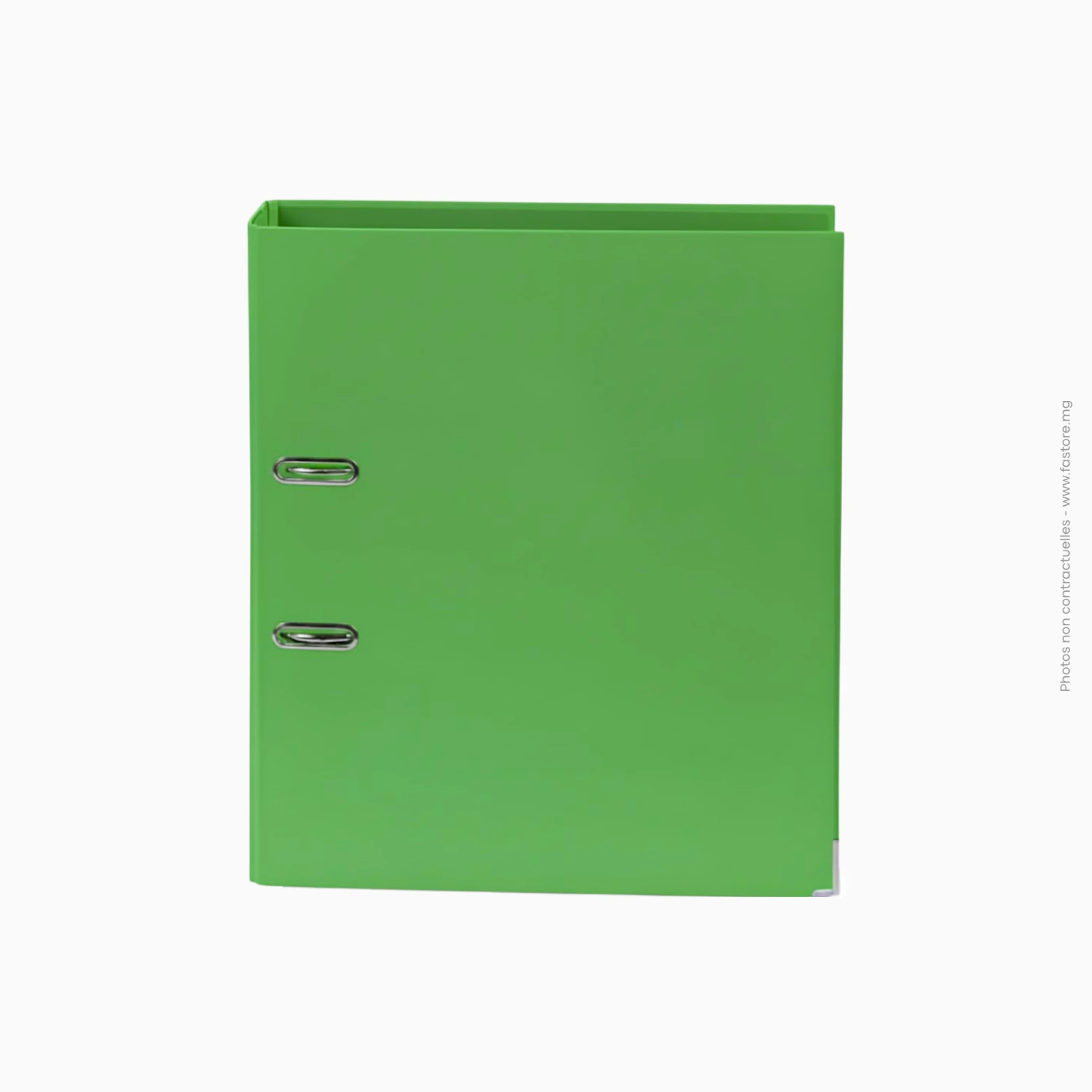 Classeur à levier en PVC A5 Réf Vert Classeur à levier rigide PVC A5 vert | Ref Vert – Image 1