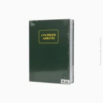 Registre courrier arrivée A4 vert | Réf B-66 – Image 2