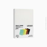 Paquet de 100 couvertures papier marbré blanc 240g | Ref B-53 / PP9020 – Image 2
