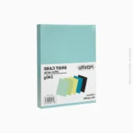 Paquet de 100 couvertures papier marbré bleu clair 240g | Ref B-45 / PP9020 – Image 2
