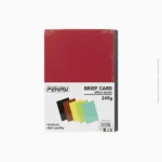 Paquet de 100 couvertures papier marbré rouge 240g | Ref B-43 / PP9020 – Image 2