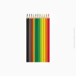 Crayon de couleurs boîte de 12 pièces | AA-455 – Image 2