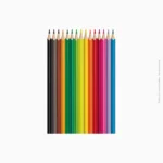 Crayon de couleurs boîte de 18 pièces | AA-456 – Image 2