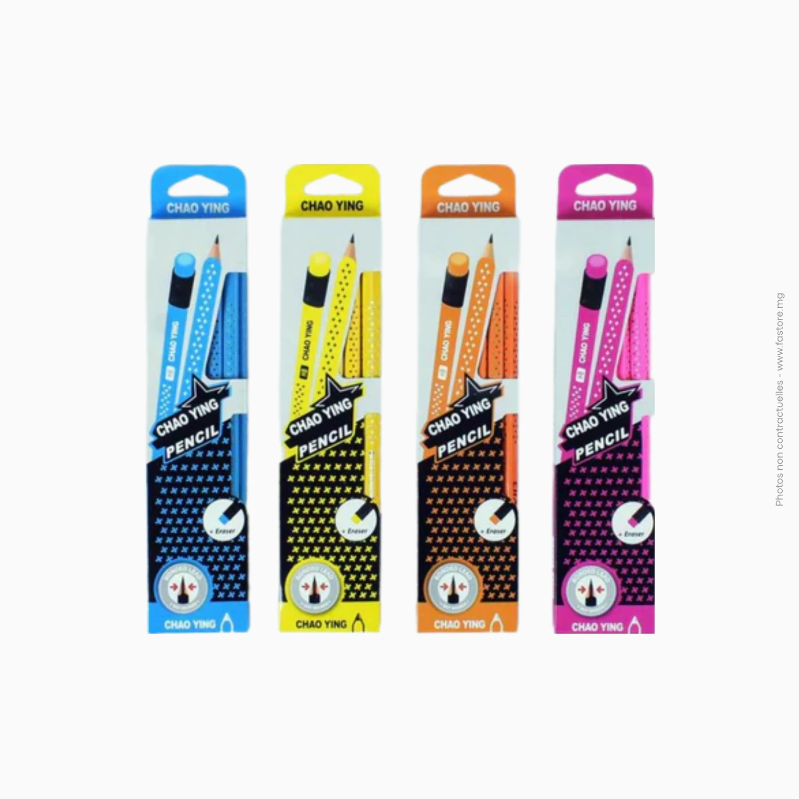 Crayon triangle B=12 AA-1037 Crayon graphite triangulaire | AA-1037 / Boîte de 12 unités – Image 1