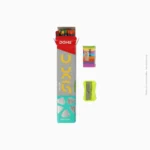 Lot de 12 crayons à papier HB super dark doms + accessoires | Réf A-274 / No.7151