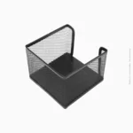 Porte-cube mémo métallique noir | AA-469 – Image 2