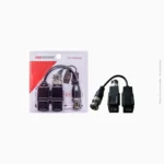 Paire de baluns vidéo passifs HD Hikvision | DS-1H18S/E(C)