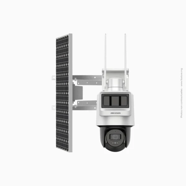 Caméra motorisée PT IP solaire 4G 4MP Hikvision | DS-2DE2C400IWG-K/4G/C09S20(2.8mm)(O-STD)