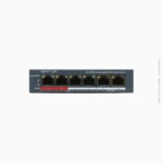 Switch poe 4 ports + 2 uplink Hikvision | DS-3E0106P-E/M (B)