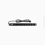 Bandeau de prises (PDU) 19" 8 prises Hikvision | DS-XPEUR08-Y/KYL (Standard Européen)