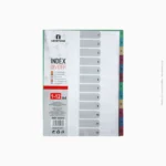 Jeu d'intercalaires indexés A4 (1 à 12) | Ref A-156 / 05970